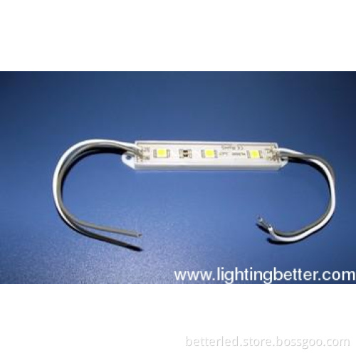 On sale 3 LEDs LED module with plastic cover